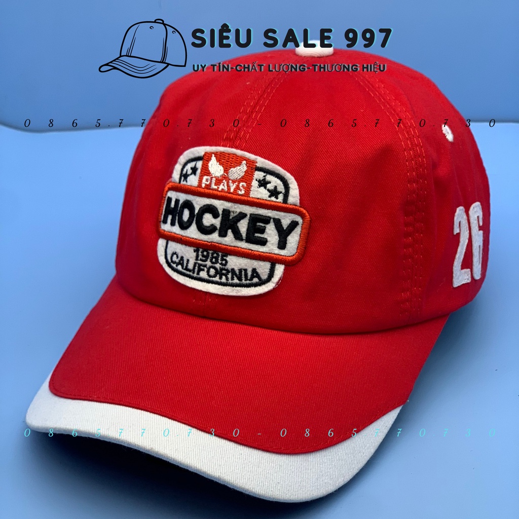 Nón Lưỡi Trai Hockey Lụa Siêu Đẹp, Nón Kết Hockey Thời Trang Cá Tính Unisex Form Nam Nữ