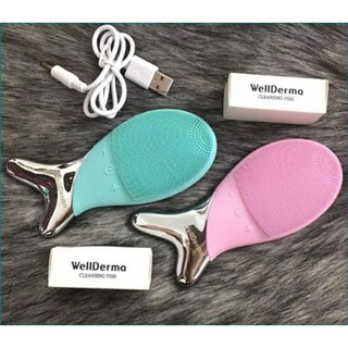 Máy rửa mặt con cá WellDerma Cleansing Fish Hàn Quốc