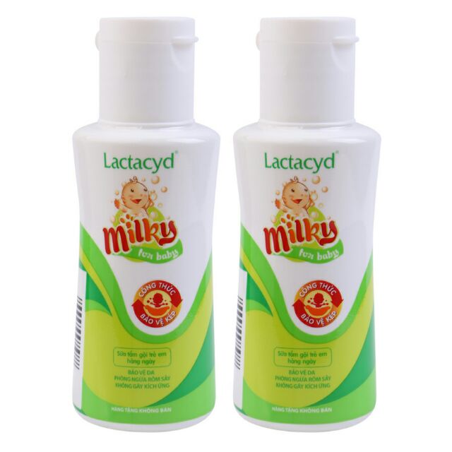 Sữa tắm gội Lactacyd Milky 60ml