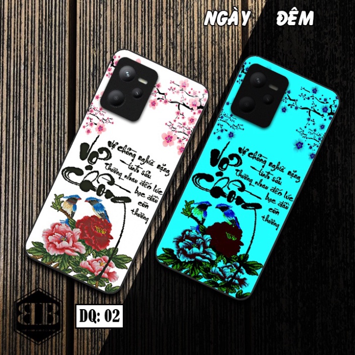 Ốp lưng kính Dạ Quang Realme C35 phát sáng trong đêm không thể chất hơn