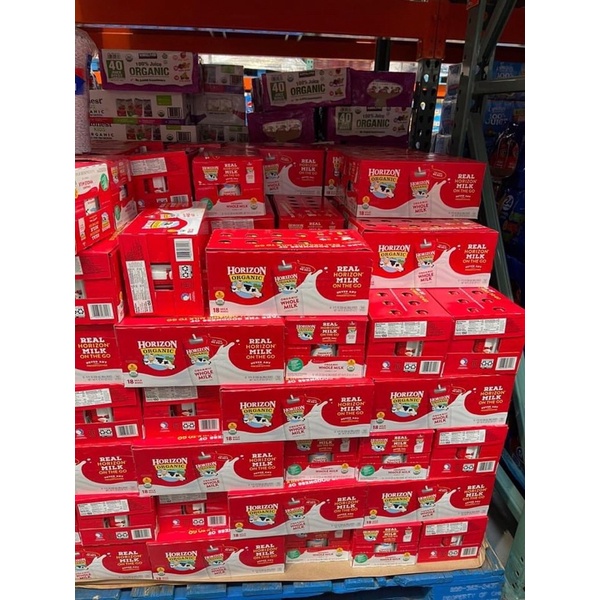 Horizon nước 1 thùng 18 hộp vị whole milk