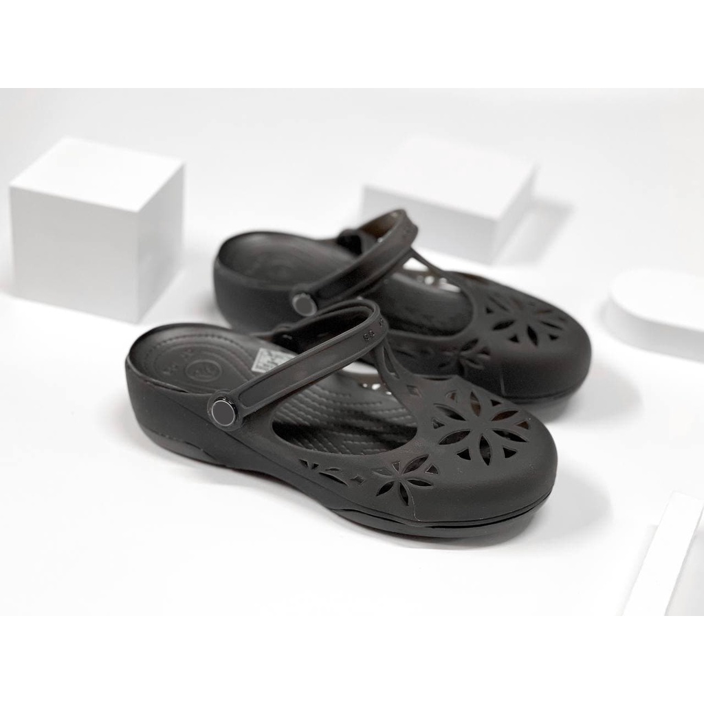 Giày Cross Búp Bê Nữ Isabella Clog Chính Hãng. Đế Cao 3cm Size 36 37 38