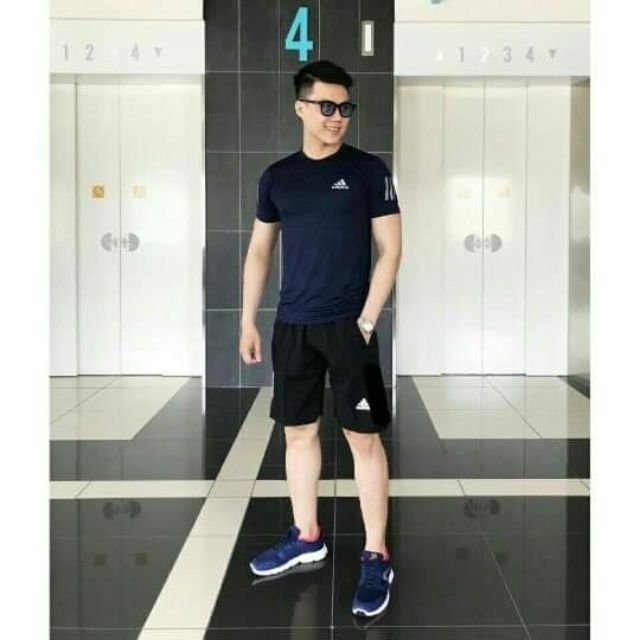 Bộ thể thao nam mùa hè co dãn 4 chiều + chất liệu Cotton✴️💣💣FREE SHIP✴️💣💣 tại Highland_store | BigBuy360 - bigbuy360.vn