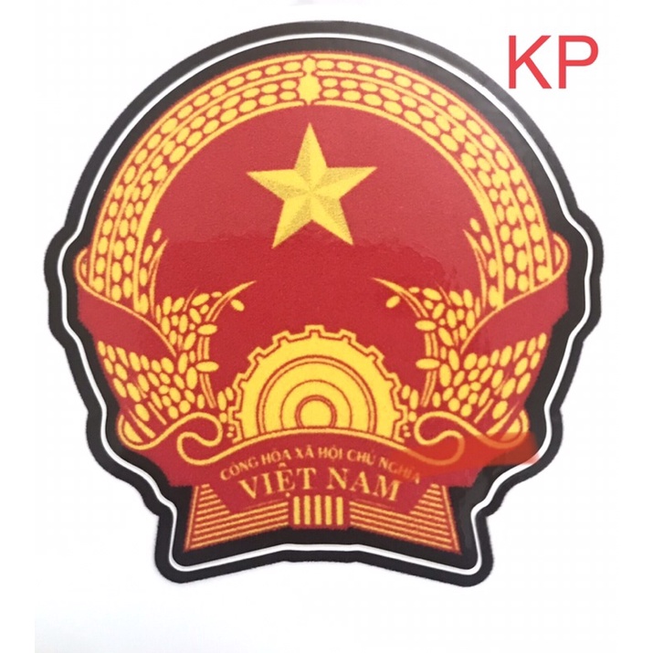 Logo đảng tem 3 lớp
