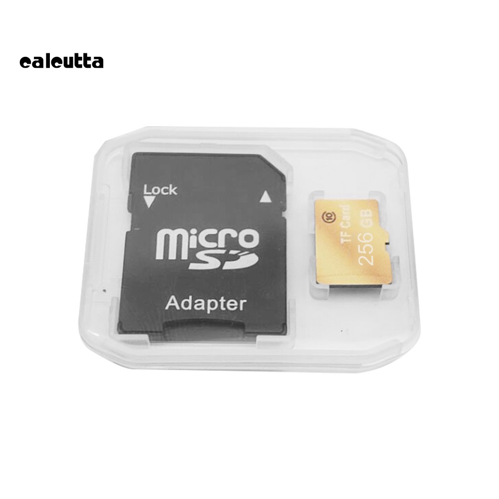 ★DC★Waterproof 256GB High Speed Micro SD TF Memory Card with Reader Storage Box