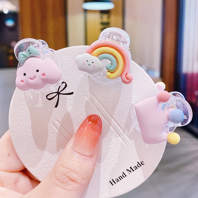 Kẹp Tóc Hình Hoạt Hình Xinh Xắn Cho Bé Gái