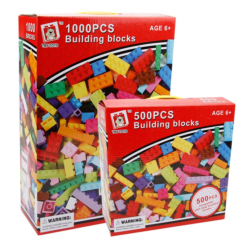 Bộ Xếp Hình Lego BuildingBlock 1000 chi tiết, cao cấp chất liệu an toàn  kích thích tư duy và sáng tạo cho bé