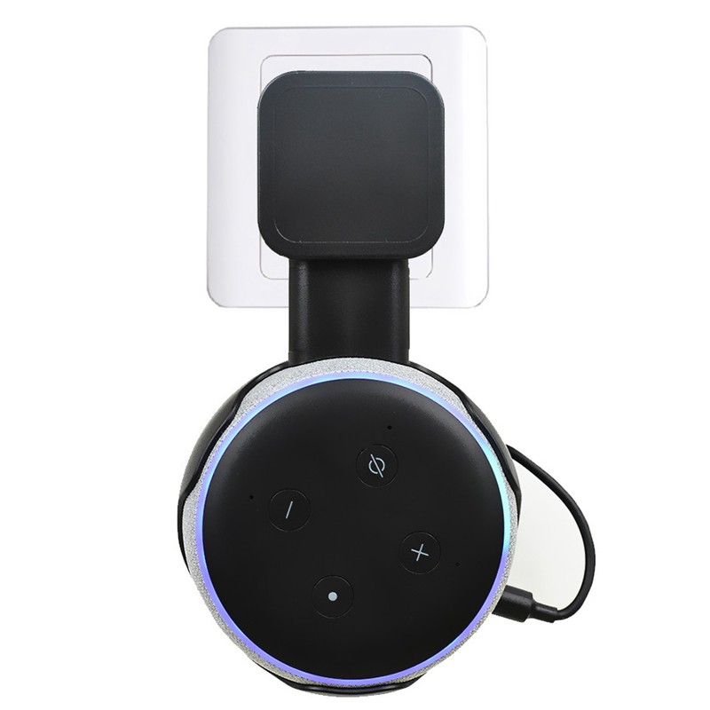 Smart Speaker Echo Dot 3 Stand Amazo for Echo Dot 3 Generation Wall Plug Power Accessories