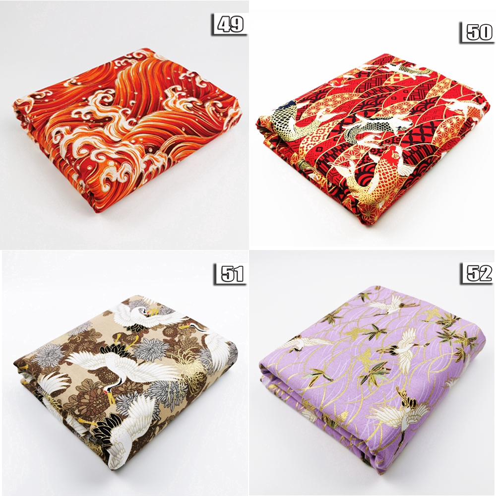 1 Cuộn Vải 100% Cotton 50*150cm Dùng Trong May Vá