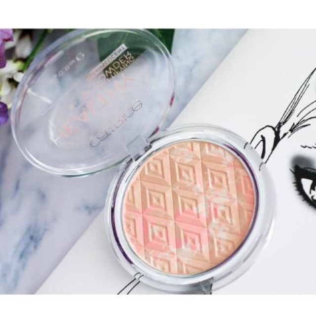 Phấn phủ Catrice healthy look