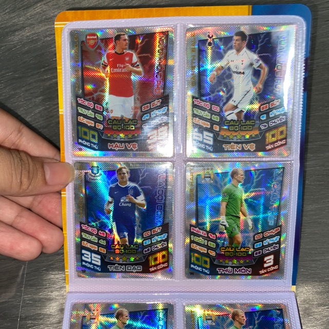 Thẻ MATCH ATTAX bán lẻ các mùa