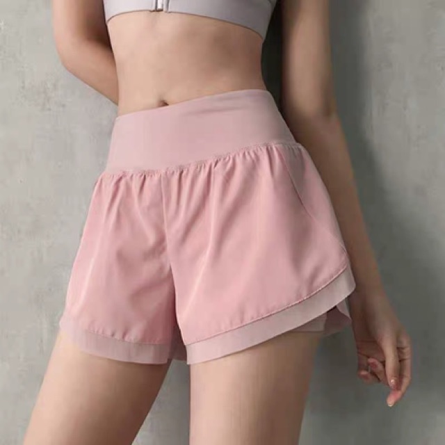QUẦN ĐÙI 2 LỚP VIỀN LƯỚi