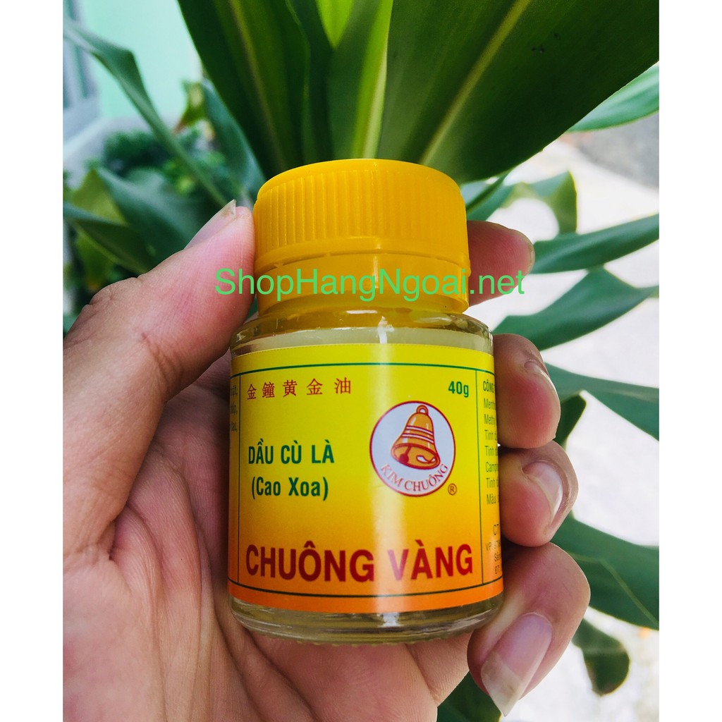 Dầu cù là Chuông Vàng 40gram