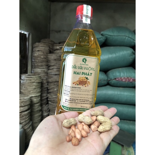 Dầu đậu phộng  - Dầu ăn ép nguyên chất thủ công Quảng Nam