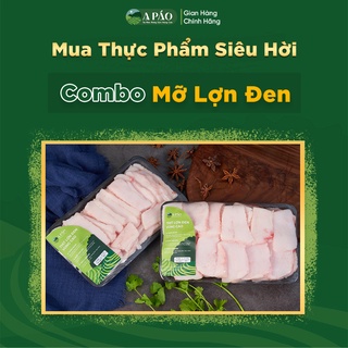 Combo Mỡ Lợn Đen Rán Ngon Thơm - Thịt Lợn Tây Bắc