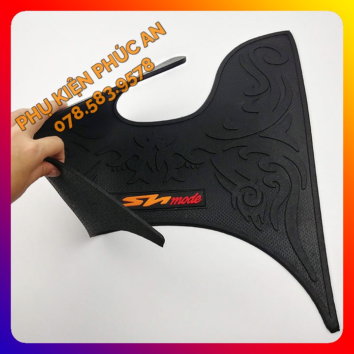Thảm lót CAO SU tấm trải sàn xe Sh Mode nữ gác để chân trước 2013 2014 2015 2016 2017 2018 2019 2020 2021 2022 2023