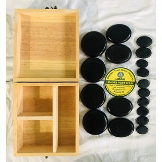 BỘ ĐÁ MASSAGE NÚI LỬA 18 VIÊN
