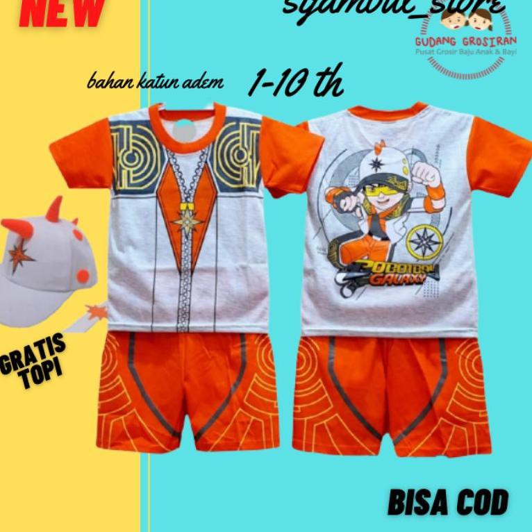 MallBộ Quần Áo Vest Kèm Nón Cho Bé Trai 1-10 Tuổi