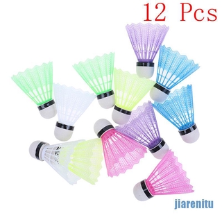Set 12 Quả Cầu Lông Bằng Nhựa Nhiều Màu Sắc