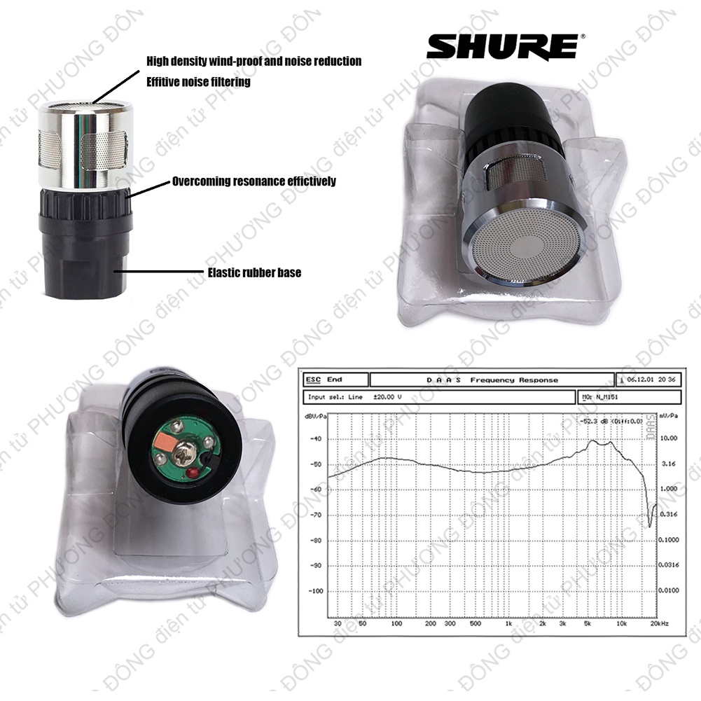 Củ Micro Shure UGX đầu lõi inox là sản phẩm đẳng cấp, hút âm nhại, giảm hú tốt