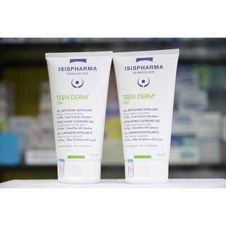 Gel Rửa Mặt Giảm Nhờn & Ngăn Ngừa Mụn Isis Pharma Teen Derm Gel Pháp 150ml