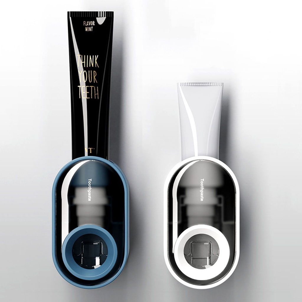 1 Dụng Cụ Nặn Kem Đánh Răng Tự Động Gắn Tường Nhiều Màu Sắc Sáng Tạo Chống Nước Cho Người Lớn / Trẻ Em