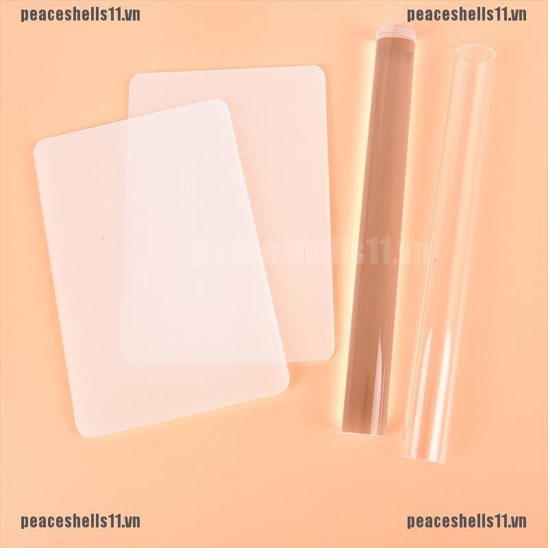 Cây Lăn Đất Sét Acrylic Trơn DIY