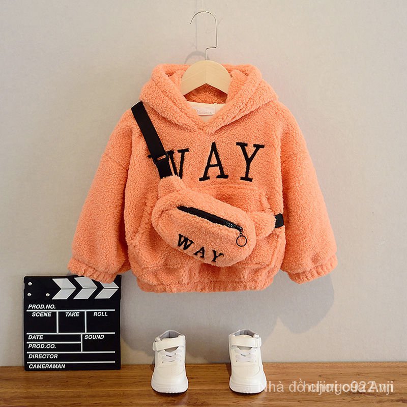 Fashionable Thick Fleece Coat For Boys And Girls
