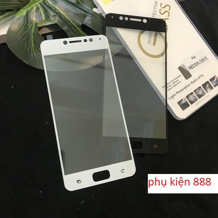 Miếng dán kính cường lực Asus ZenFone 4 Max ZC520KL Full màn Glass - CL216