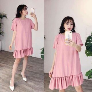 Đầm đuôi cá form suông