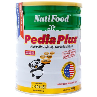 Sữa bột Nutifood Pedia Plus 900g (1 - 10 tuổi)