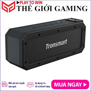 Tronsmart Element Force+ Loa Bluetooth 5.0 Công suất 40W Hỗ trợ TWS ghép đôi 2 loa 3 chế độ EQ đa dạng, Chống nước IPX7