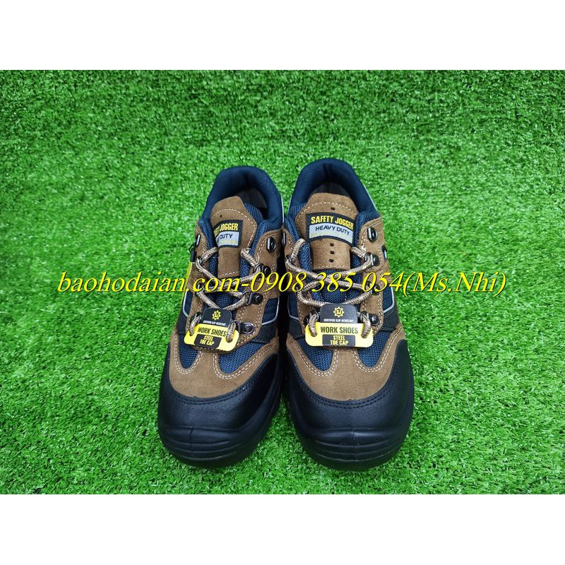 Giày da bảo hộ thấp cổ Safety Jogger X2020P S3- Hàng sẵn, Hình thật
