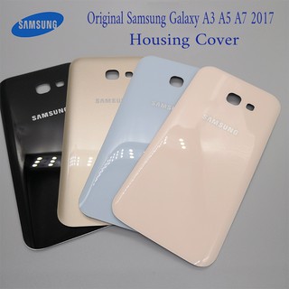 Nắp lưng điện thoại bằng kính 3d cho samsung galaxy a3 a5 a7 2017 a720 a520 a320