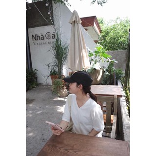 Áo thun cổ tim