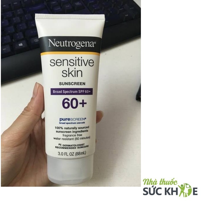 Kem chống nắng Neutrogena Sensitive Skin - Nhathuocsuckhoe