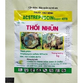 ACSTREPTOCINsuper 40TB - Đặc trị thối nhũn gói 5gr
