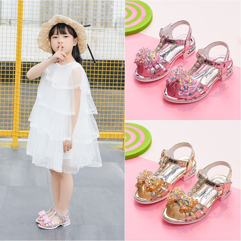 Giày Xăng Đan Kiểu Công Chúa Xinh Xắn Cho Bé Gái 3-12 Tuổi | BigBuy360 - bigbuy360.vn