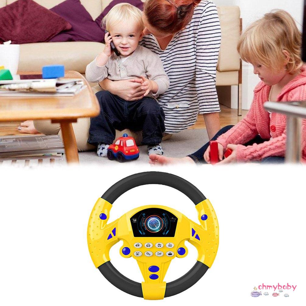 【OMB】 Toy Car Wheel Kids Baby Interactive Toy Kids Steering Wheel Simulation