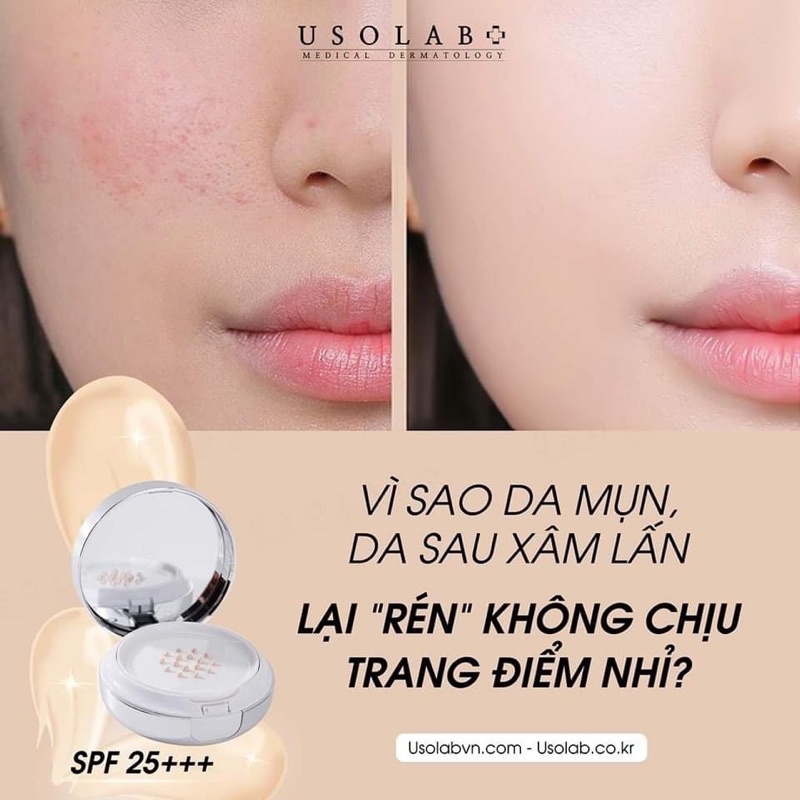 ( Công Ty )  Phấn Nước - Cushion Usolab Recovery Balm SPF25+++ 15g