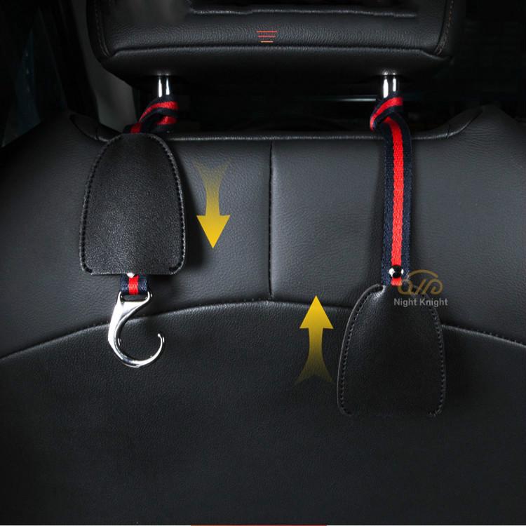 Móc Treo Đồ Gắn Phía Sau Ghế Ngồi Xe Hơi Honda CITY JAZZ CIVIC HRV CRV BRV Accord