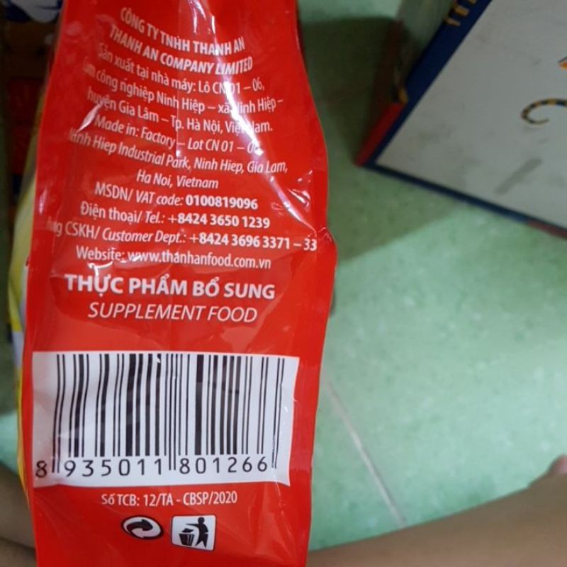 Bột ngũ cốc ăn kiêng Việt Đài bịch 600g (15 gói