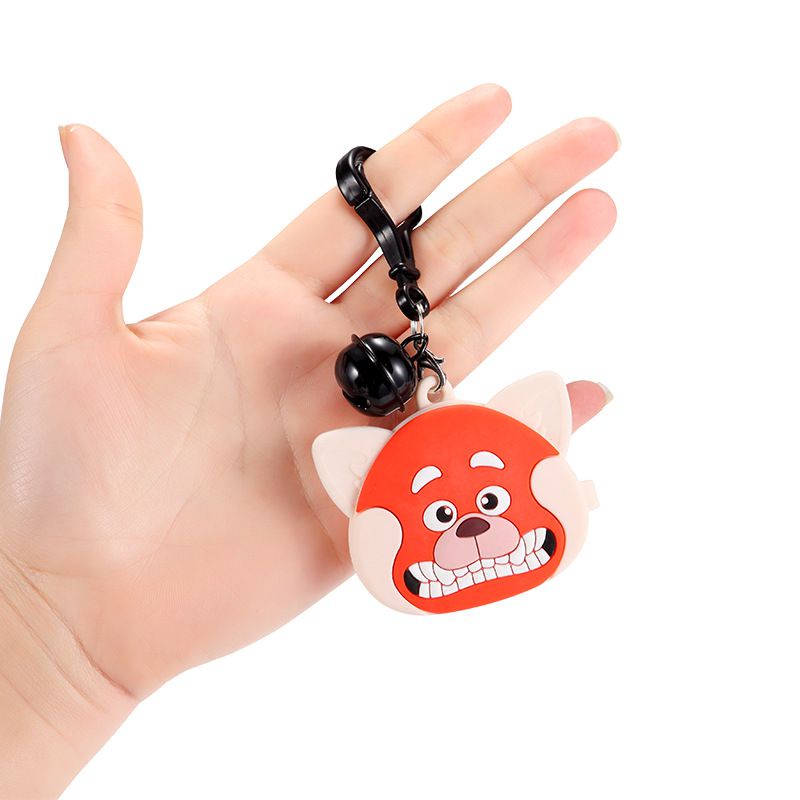 Vòng tay/ Móc khóa hình gấu hoạt hình Turning Red dễ thương làm quà tặng