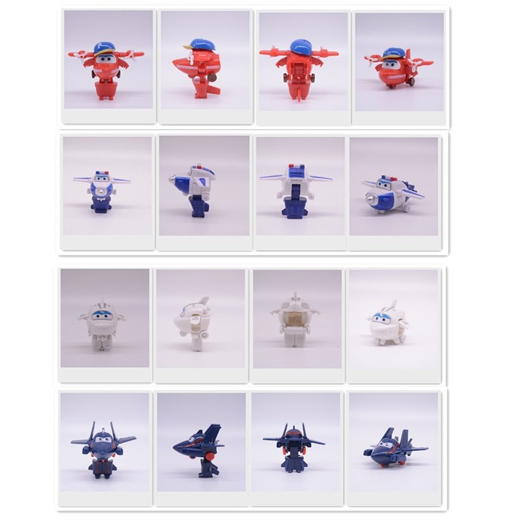 Bộ 8 con đội bay siêu đẳng Super Wings hàng đẹp (có ảnh thật)