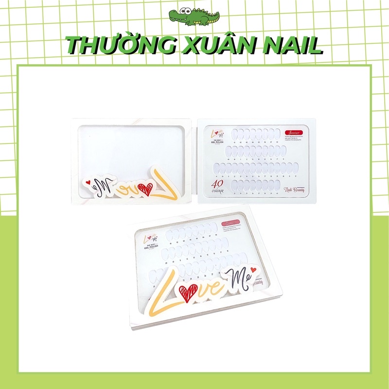 Sổ Trưng Bày Móng Mica Love Me