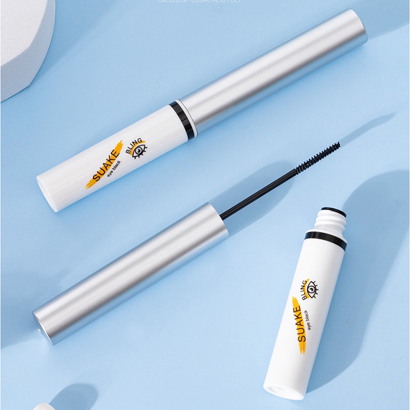 Mascara, eyelashes are not easy to smudge, waterproof and sweat-proof, curling eyelashes, thick eyelashes do not remove makeup.