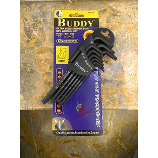 Bộ hoa thị cao cấp Buddy 9 món (Nhật)  .
