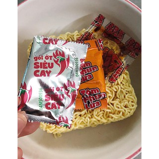 Mì Omachi Tôm Phun Lửa 77g