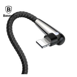 Cáp sạc nhanh siêu bền Baseus Sharp Bird Lightning cho iPhone/ iPad (Metal MVP Elbow Mobile Game Cable)