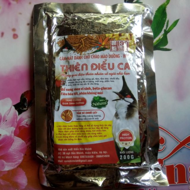 Cám Chim Chào Mào Thiên Điểu Ca ( Căng Lửa) _ 200g